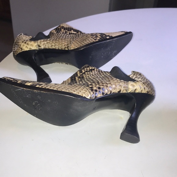 F By Fortuna Valentino Python Boots - Picture 8 of 8